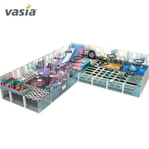 حديقة القفز بالترامبولين الداخلية